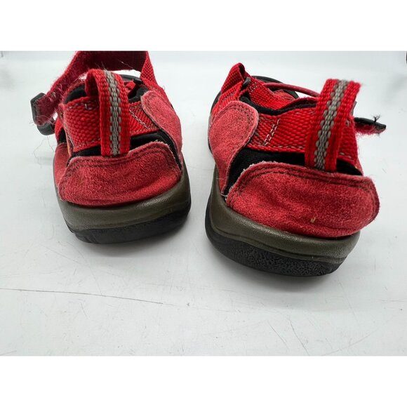 KEEN Kids Newport H2 Water Sandals Unisex Red Outdoors Casual Waterproof - Picture 8 of 12